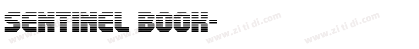 Sentinel book字体转换